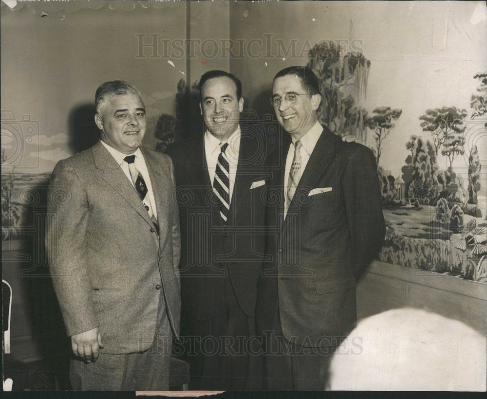 1954 Press Photo John Waner American Republican Politician - Historic Images