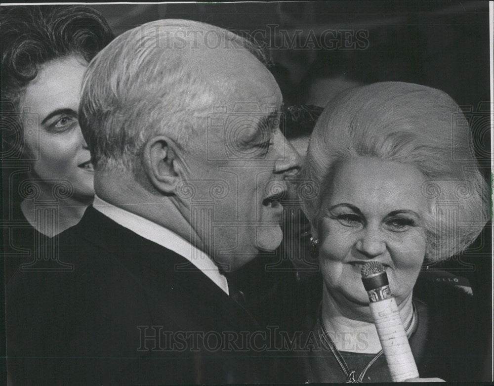 1967 Press Photo John Waner American Republican Politician Chicago - Historic Images