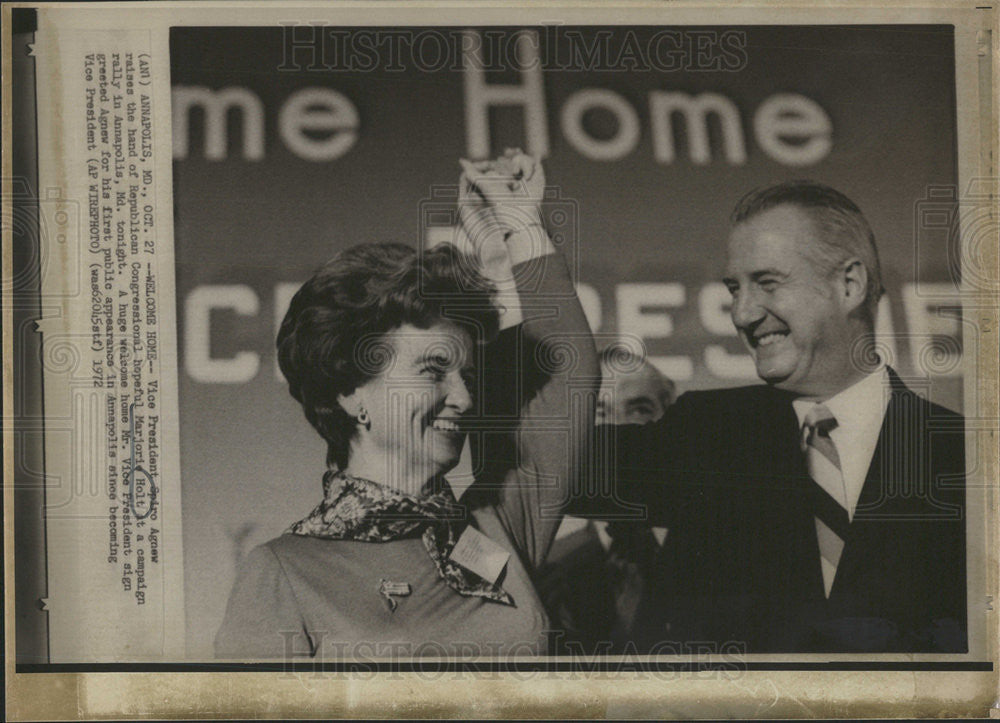 1972 Press Photo Marjorie Holt American Republican Politician - Historic Images