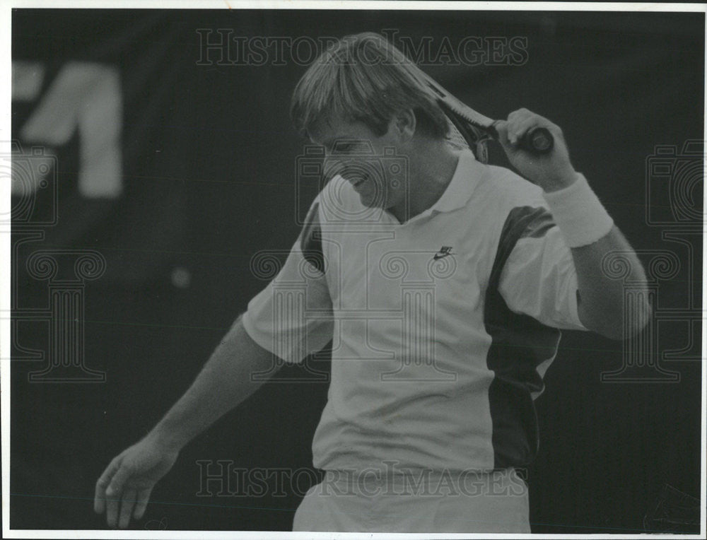 1992 Press Photo ROSCOE TANNER AMERICAN TENNIS PLAYER - Historic Images