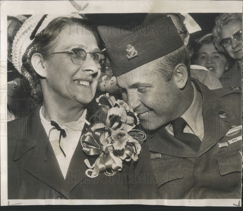 1953 Press Photo Sergeant Orville Mullins American War Prisoner Korea - Historic Images