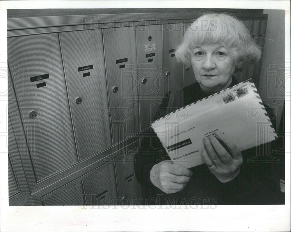 1992 Press Photo Anne McGravie Cancer Victim Chicago - Historic Images