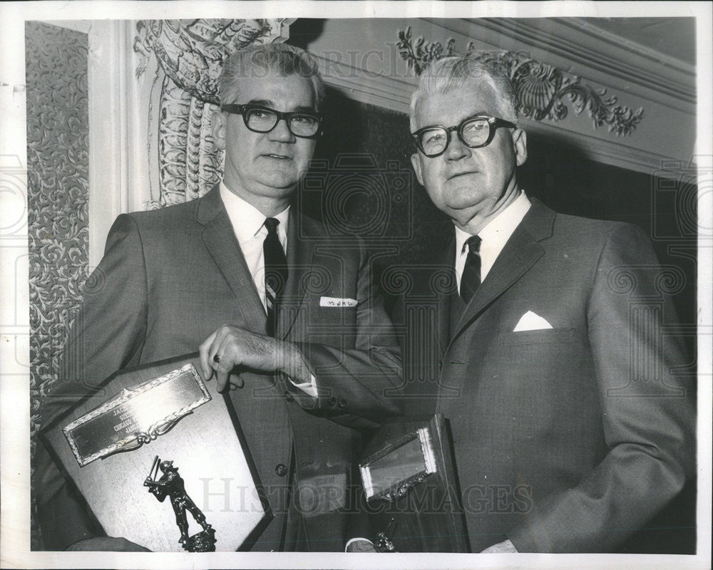 1968 Press Photo 22nd Annual Pitch Hit Club Banquet - Historic Images