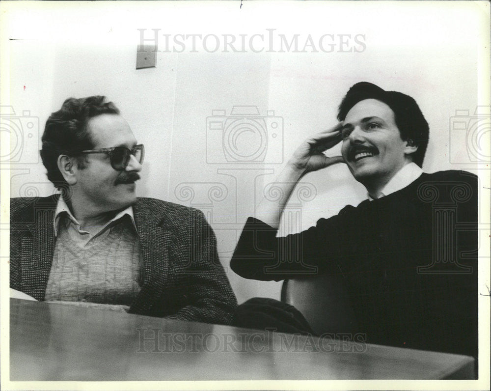 1985 Press Photo Ed Flesch John Reeger Riches Ragtime - Historic Images