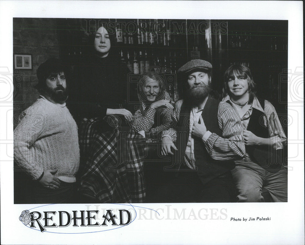 1977 Press Photo Redhead Is The Major Label Debut Album By Bleu Musician - Historic Images