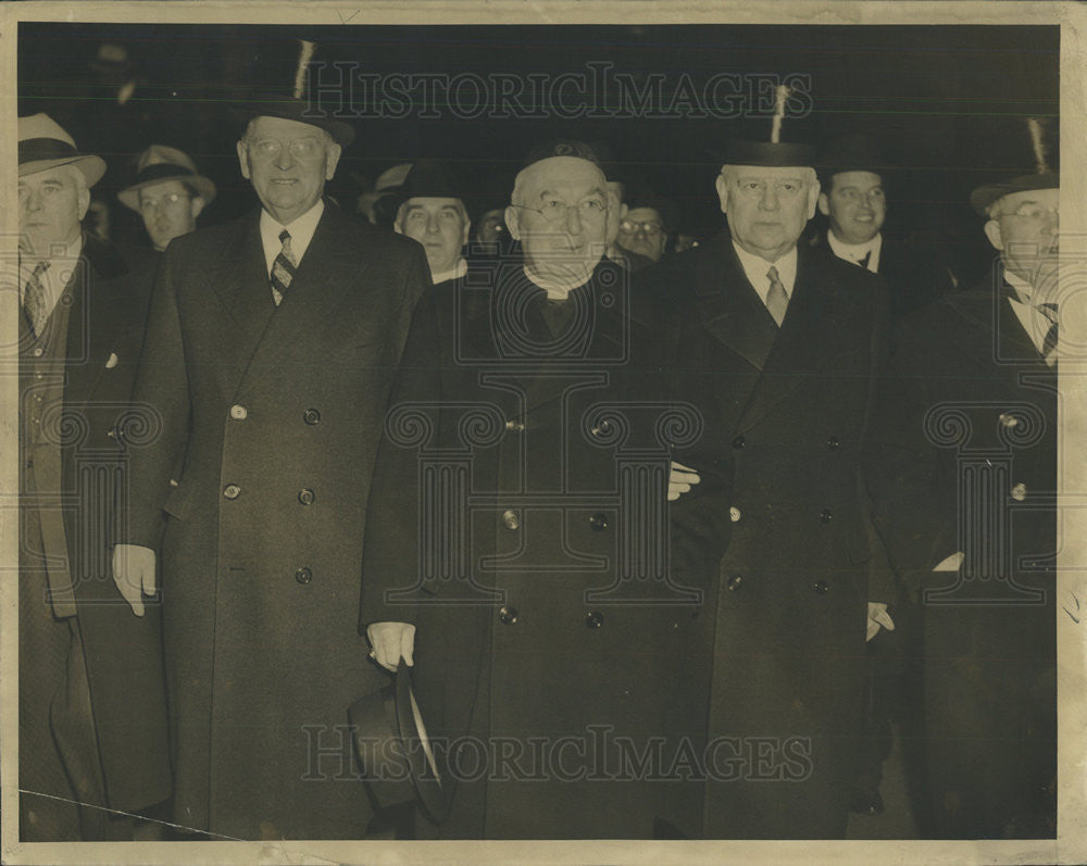 1938 Press Photo Chicago Illinois Archbishop George Cardinal Mundelein - Historic Images