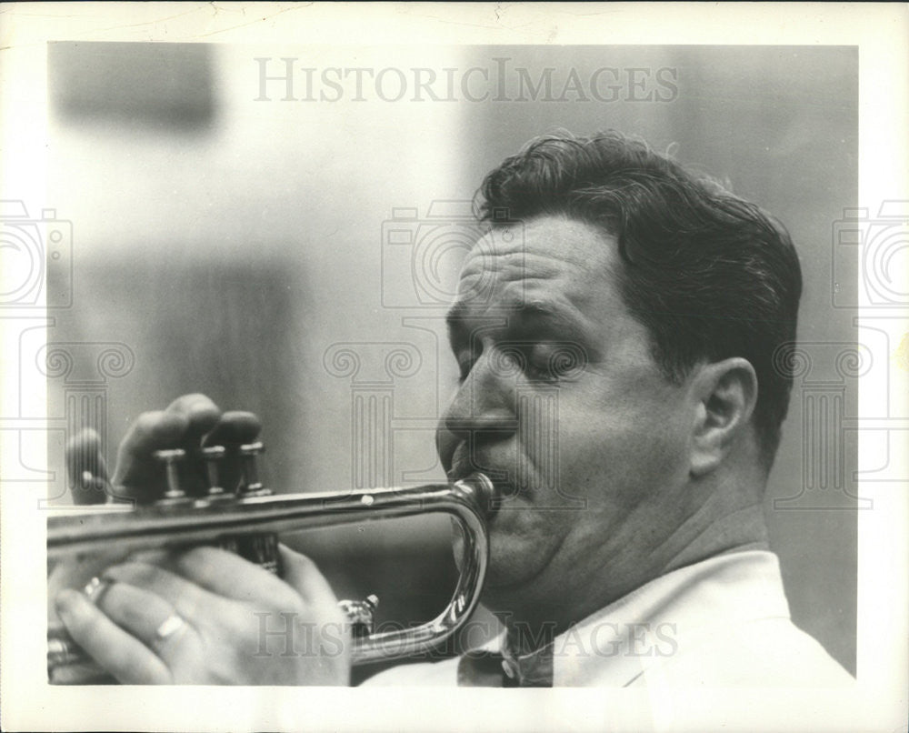 1959 Press Photo Trumpeter Jimmy McPartland To Head Austin High Gang - Historic Images