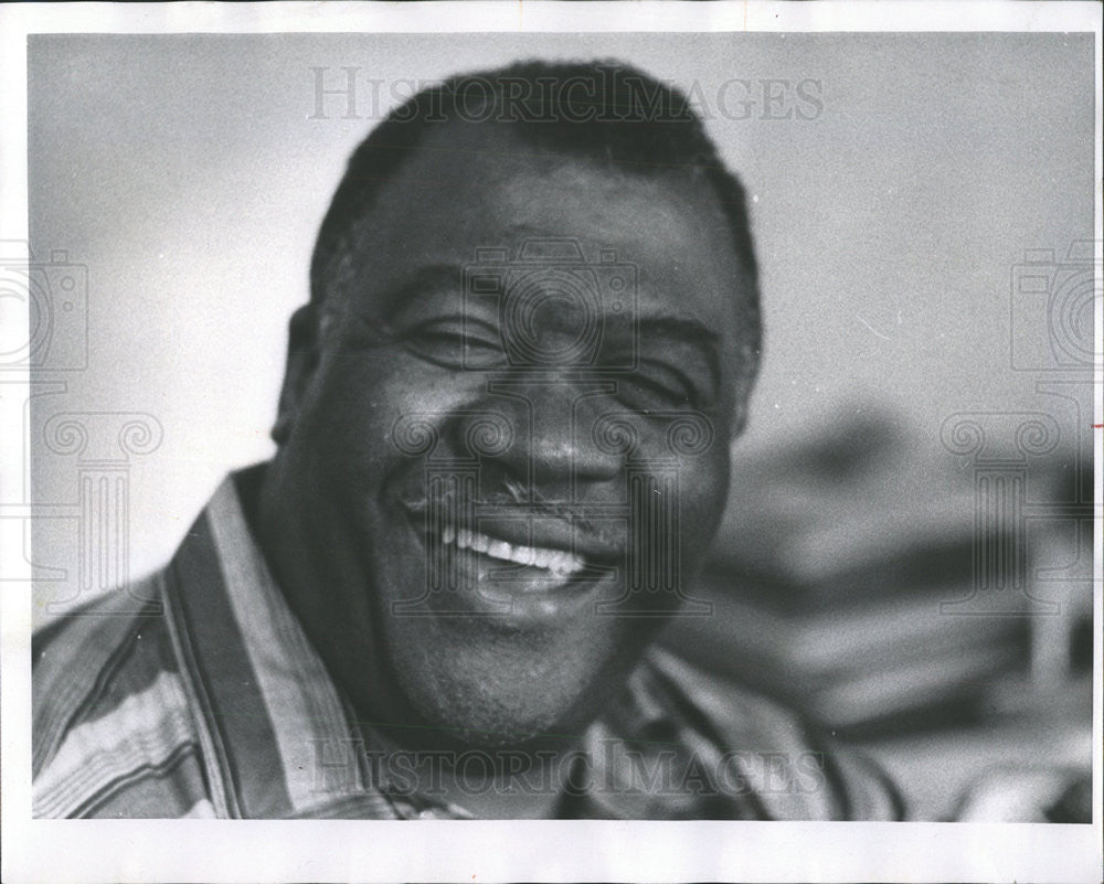 1968 Press Photo Hazzard Parks Chicago Illinois Social Activist - Historic Images