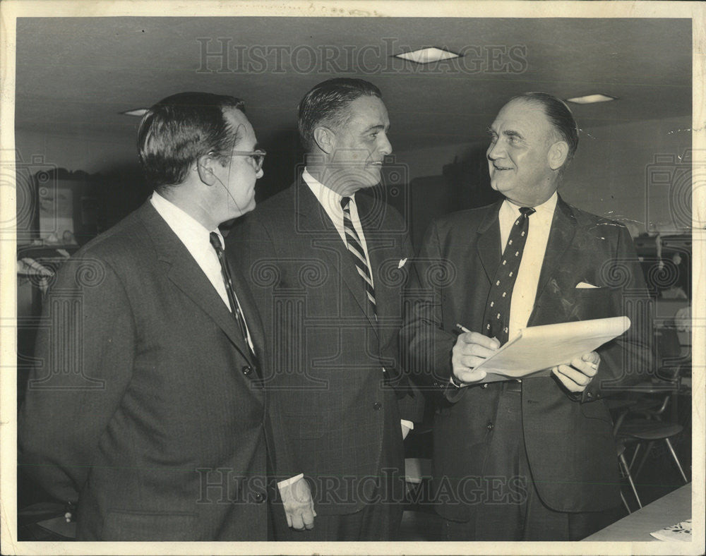 1964 Press Photo Lynn Williams American Businessman Democratic Politician - Historic Images