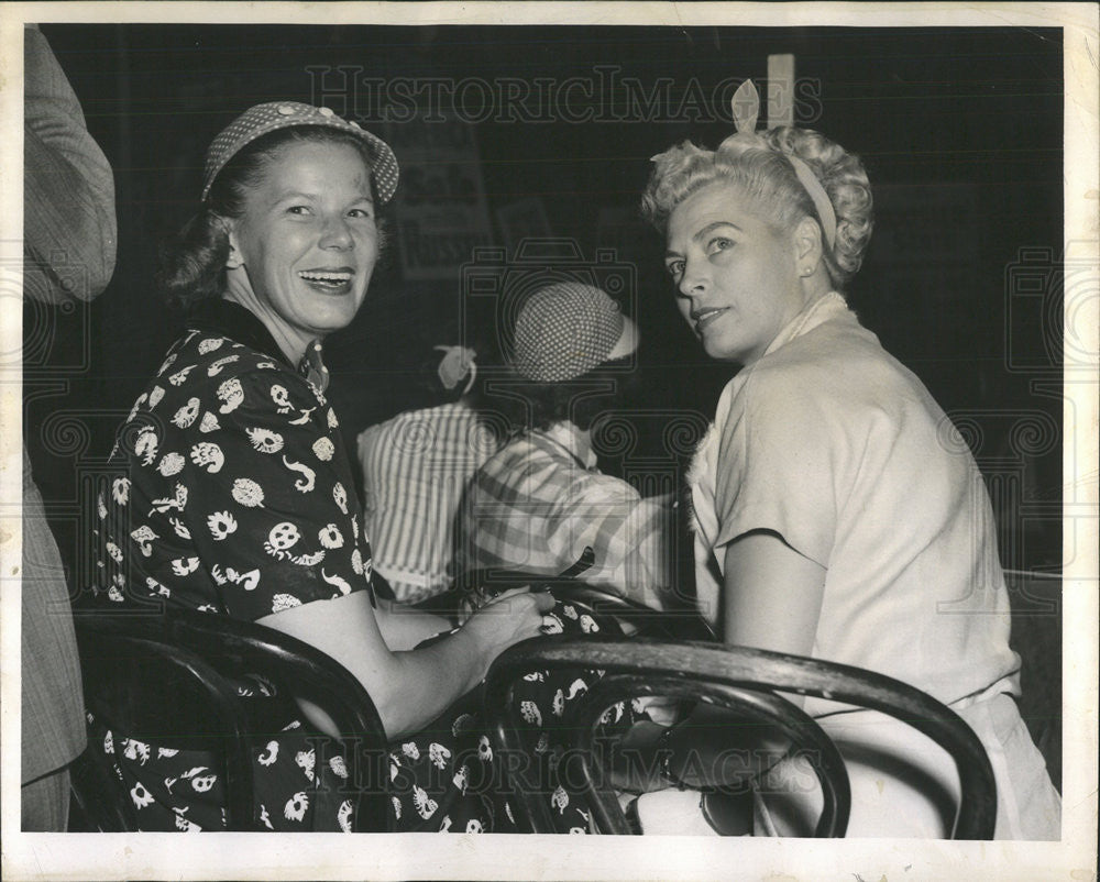 1952 Press Photo Democratic Convention - Historic Images