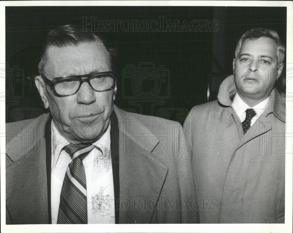 1982 Press Photo Roy Williams Teamsters Boss - Historic Images