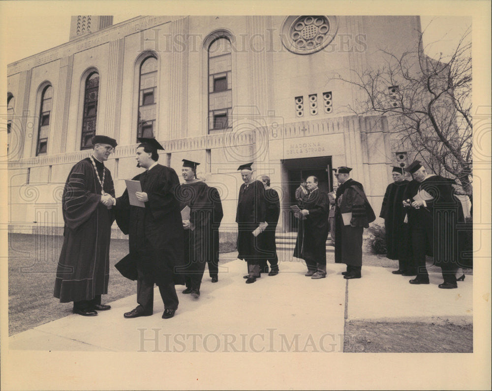 1994 Press Photo New Loyola University President Rev. John J. Piderit - Historic Images
