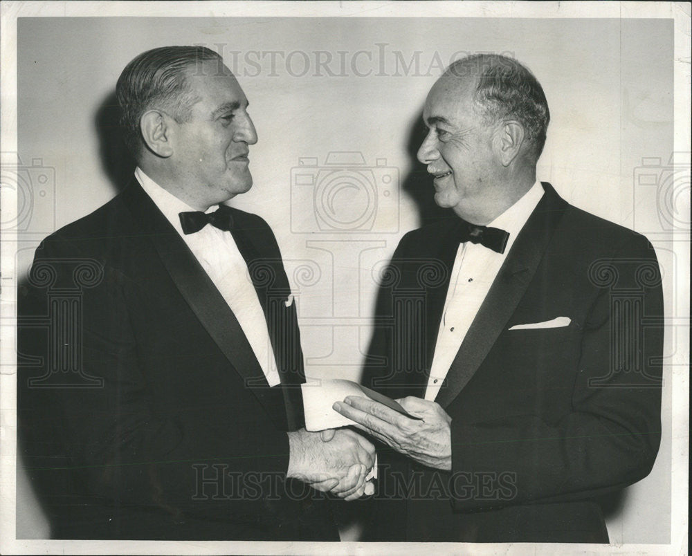 1958 Press Photo Man of the Year Albert Pick LaRabida  Institute - Historic Images