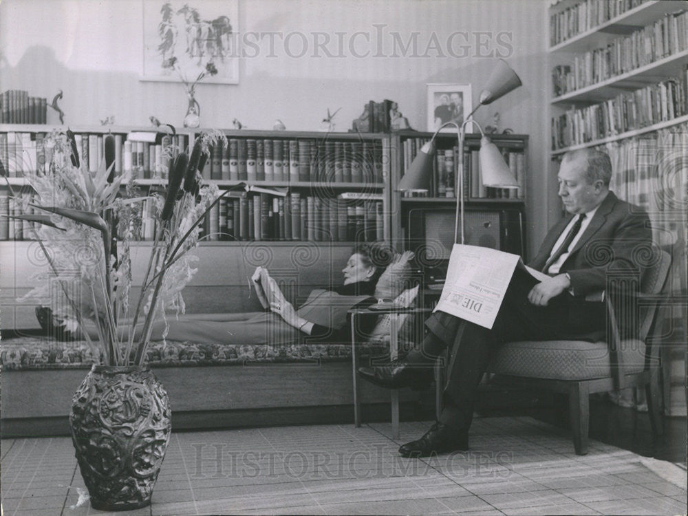 1962 Press Photo Dave Nichol Bonn Germany Department Marketing Expert - Historic Images