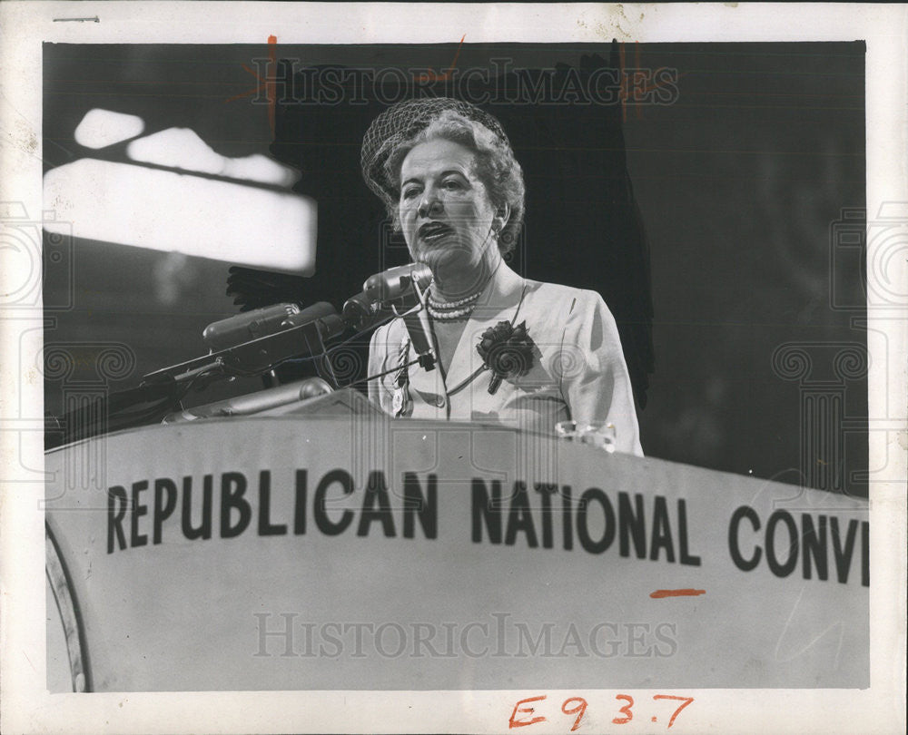 1952 Press Photo Gifford Mayes Idaho Republican National - Historic Images