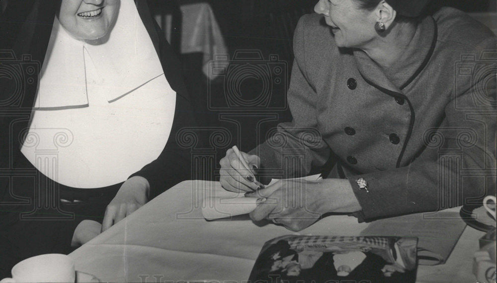 1953 Press Photo Sister Mary Judy Barden - Historic Images