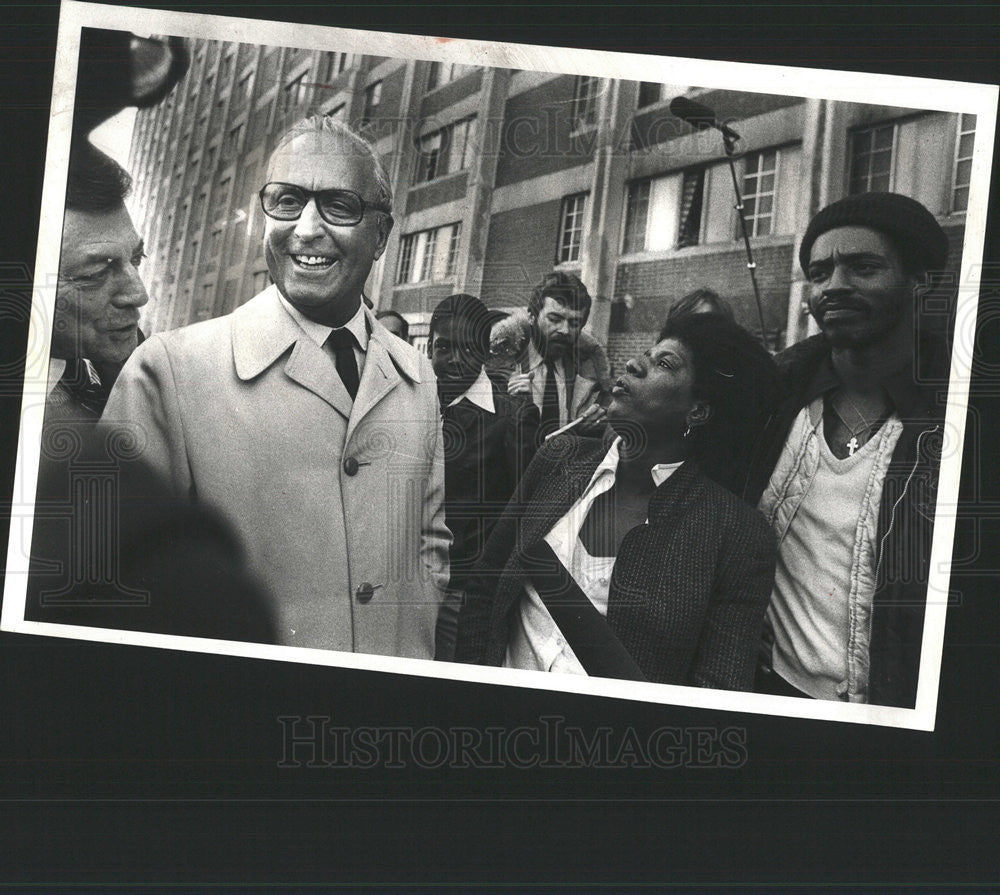 1981 Press Photo Jay McMullen Mayor - Historic Images