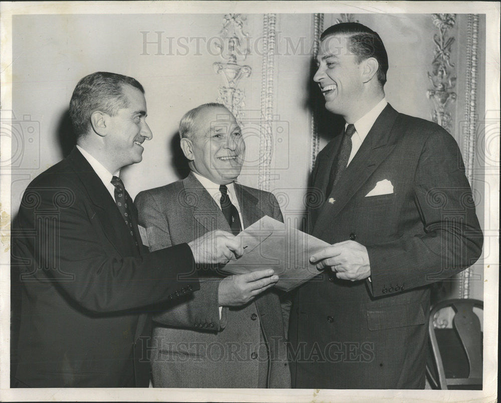 1953 Press Photo United States New York Politician Franklin D. Roosevelt, Jr - Historic Images