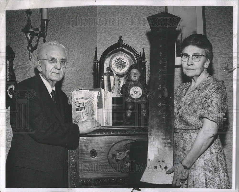 1958 Press Photo Blair S Latshaw Pastor - Historic Images