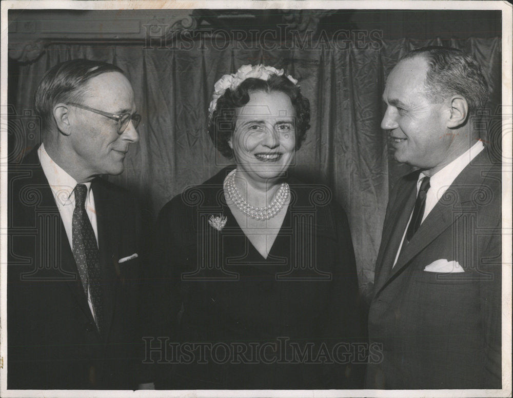 1966 Press Photo Mrs Albert D Lasker Elected As Chairman Of American Cancer Soc - Historic Images