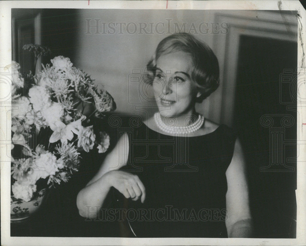 1967 Press Photo Estee Lauder American businesswoman cosmetics company founder - Historic Images