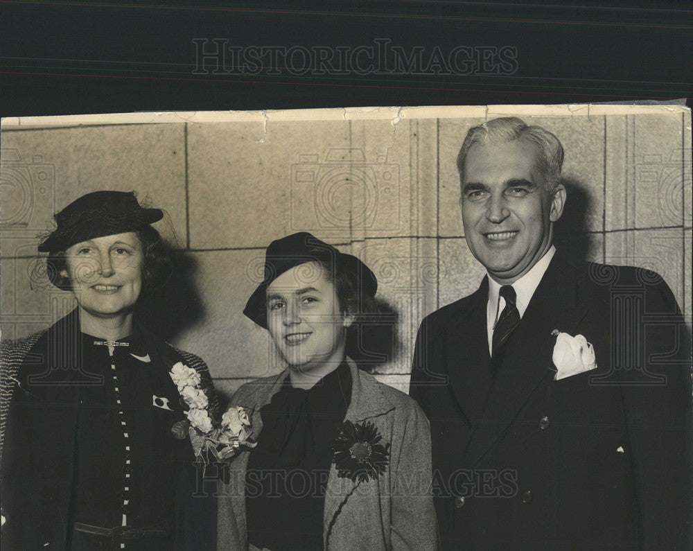 1937 Press Photo Paul McNutt appointed high commissioner Philippine islands wife - Historic Images