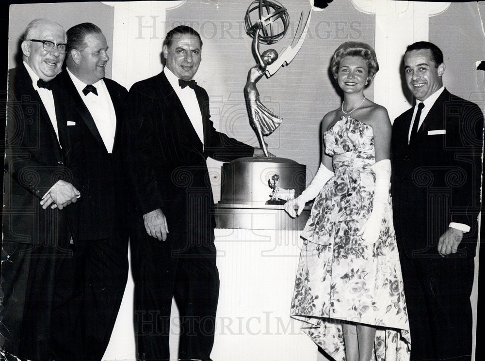 1961 Press Photo Irv Kupcinet Named &quot;Man of the Year&quot; - Historic Images