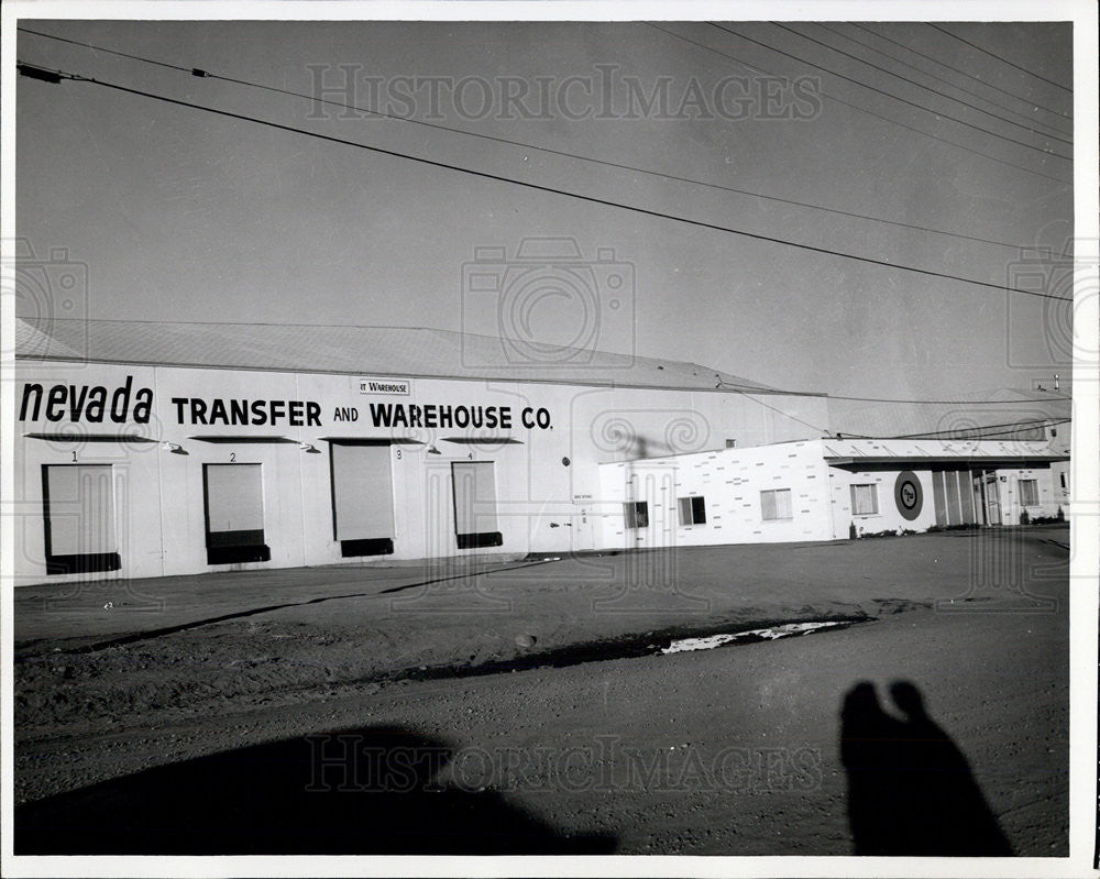 1965 Press Photo Nevada Transfer and Warehouse Company, Sparks, Nevada - Historic Images