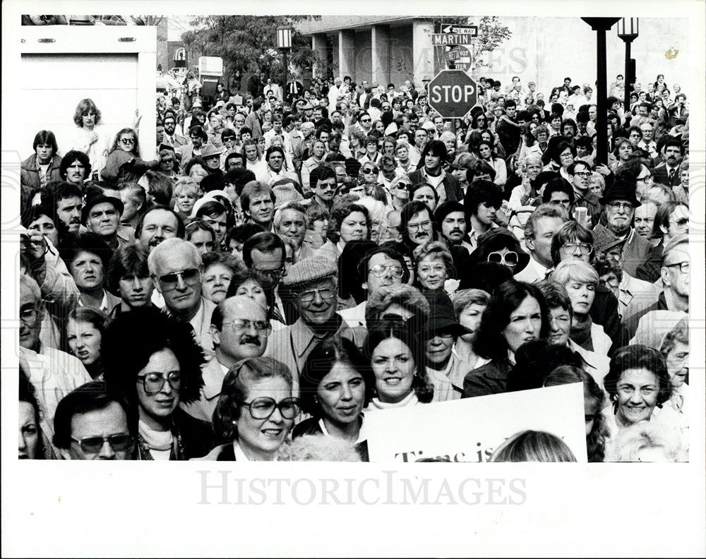 1980 Press Photo crowns Michigan Birmingham - Historic Images