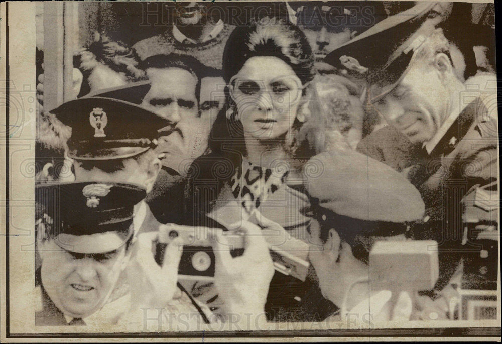 1971 Press Photo Italian actress Gina Lollabrigida - Historic Images