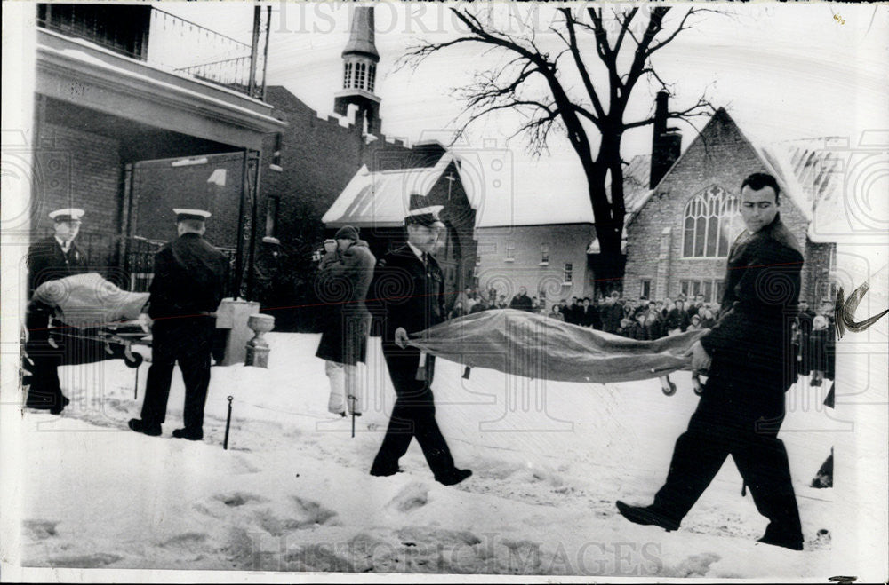 1963 Press Photo Canadian Crime shooting Ottawa Church - Historic Images