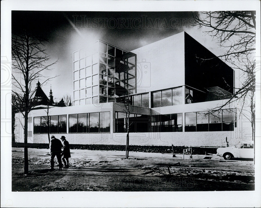 1973 Press Photo Netherlands amsterdam vangough Museum - Historic Images