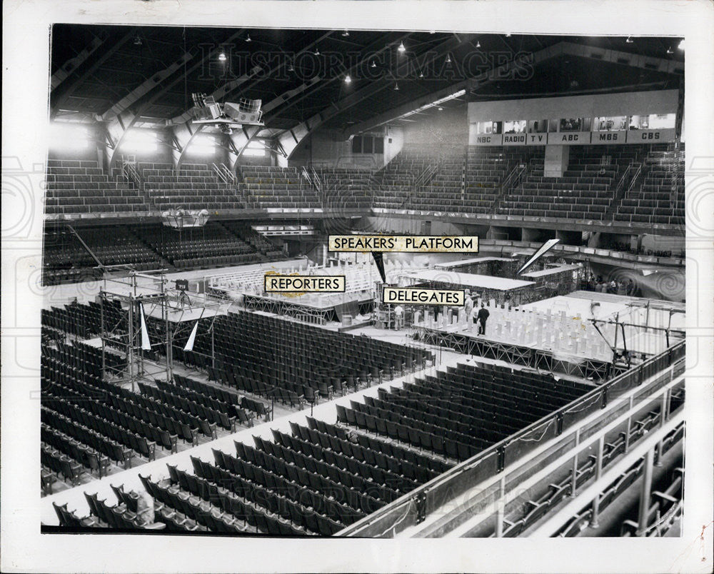 1956 Press Photo
Democratic Convention - Historic Images