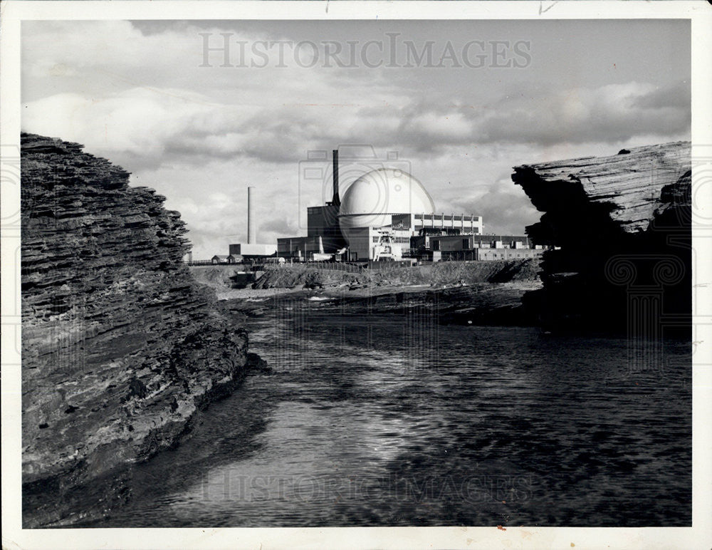 1968 Press Photo British Prototype Fast-Breeder Reactor Pentland Firth Scotland - Historic Images