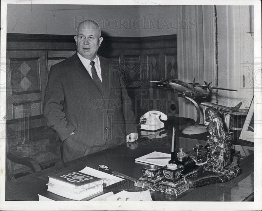 1958 Press Photo
Soviet Prime Minister Nikita S. Krushschev - Historic Images