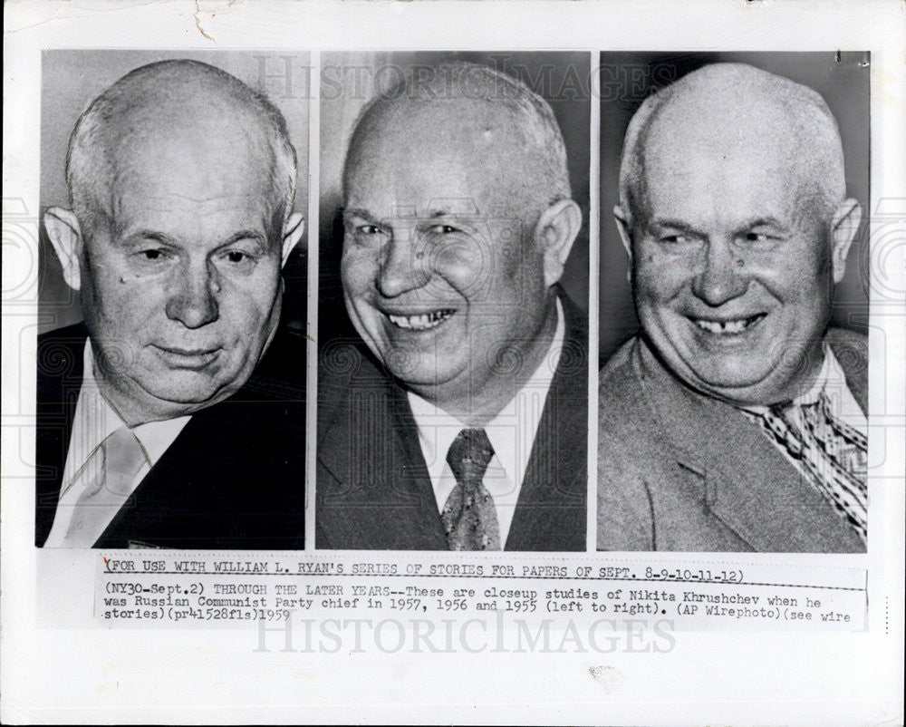1959 Press Photo
Nikita Krushchev - Historic Images
