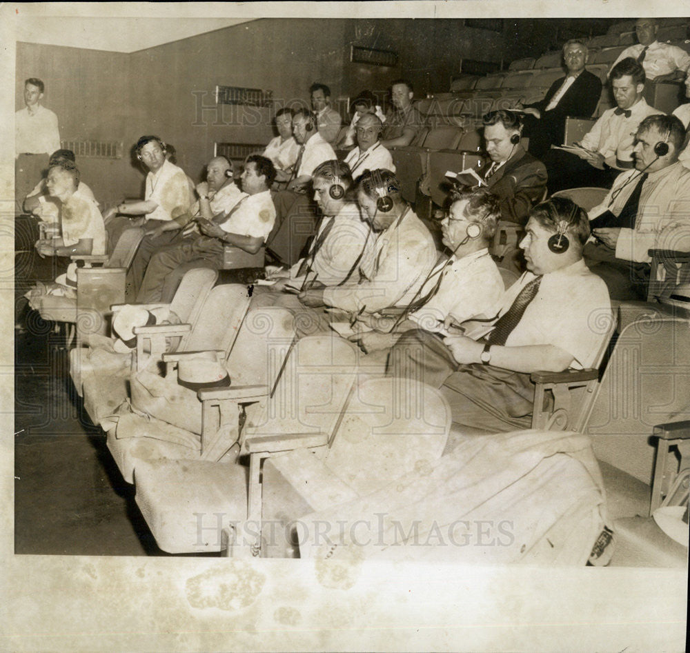 1955 Press Photo Russian Farmers In America Studying In Class - Historic Images