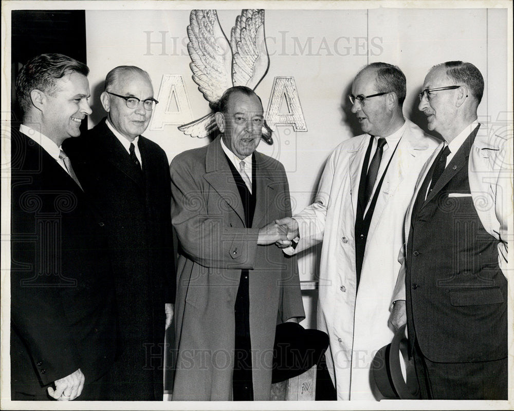 1962 Press Photo First United Nation Secretary General Trygve Lie - Historic Images