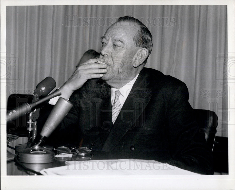 1962 Press Photo UN Secretary General Trygve Lie - Historic Images