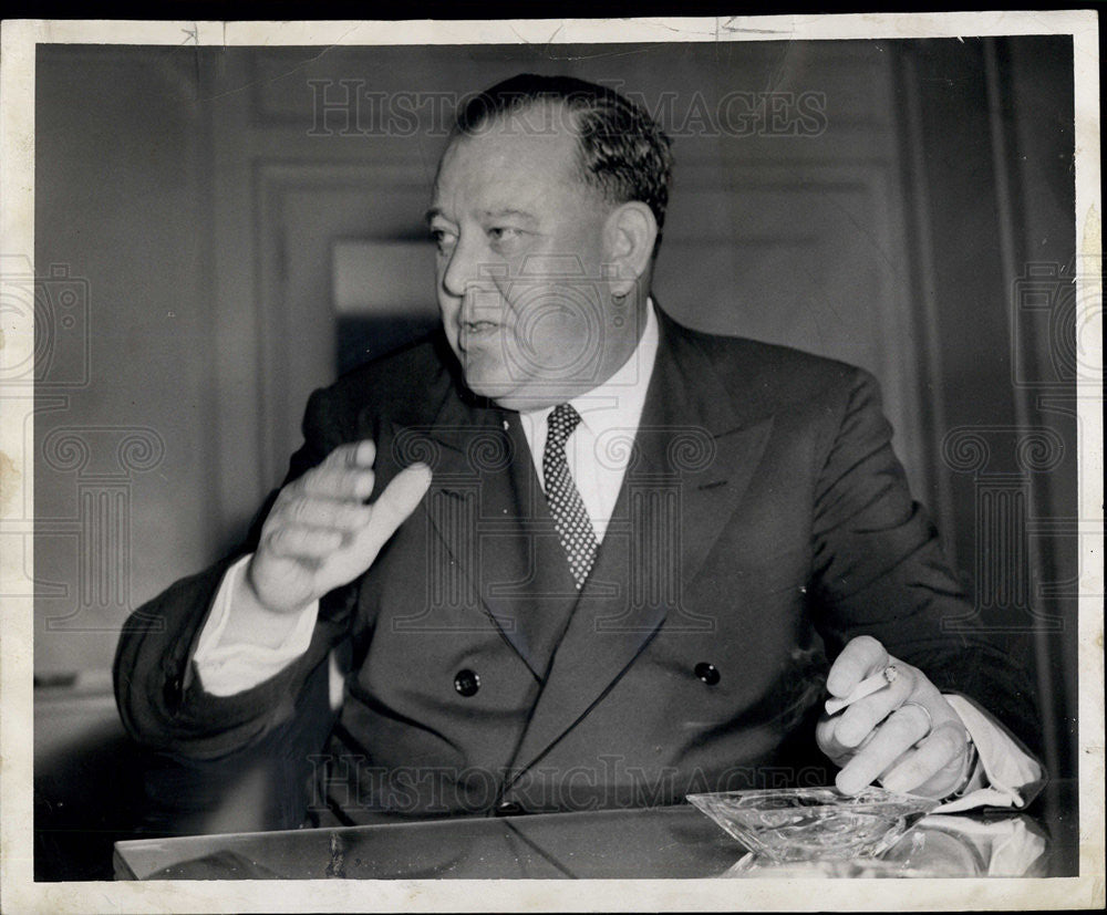 1950 Press Photo UN Secretary General Trygve Lie - Historic Images