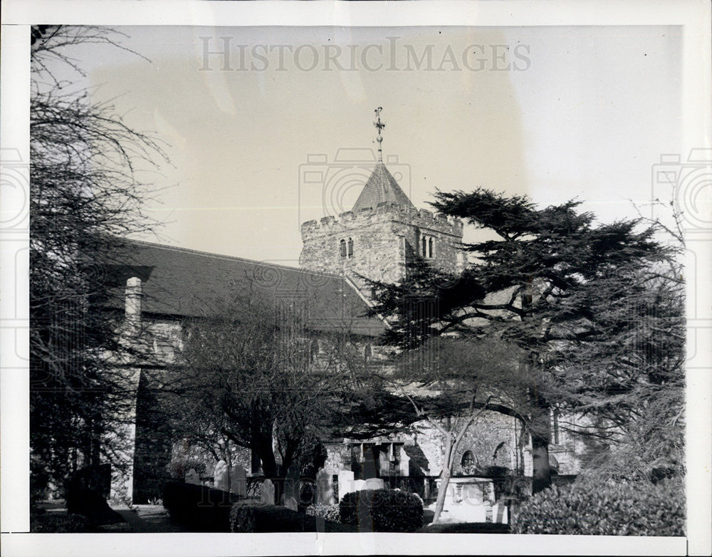 1945 Press Photo Rye Church in Rye England. - Historic Images