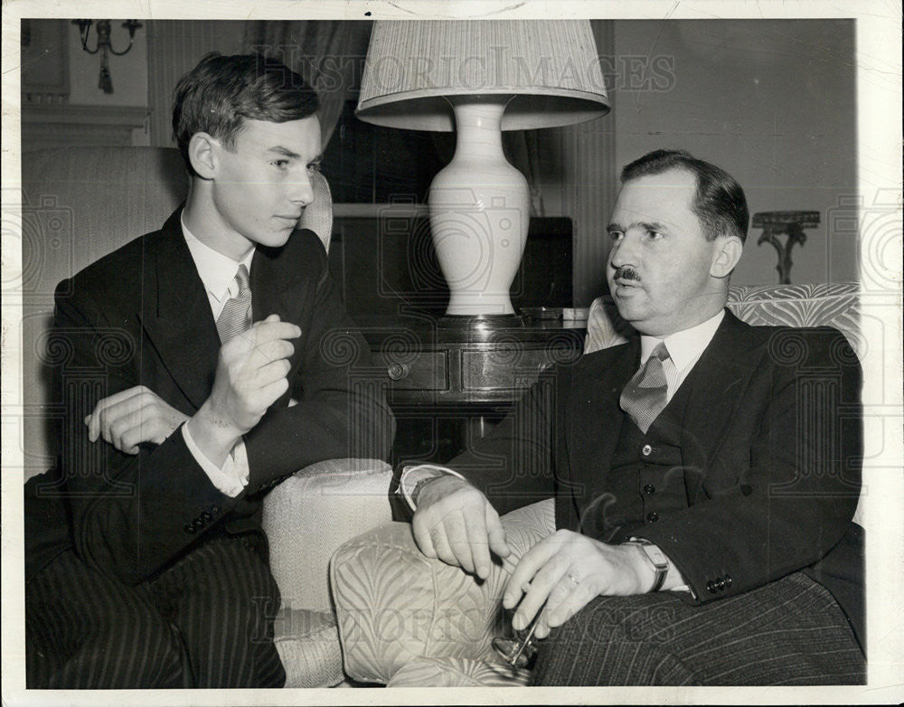 1941 Press Photo Grand Duke Keane and Prince Felix - Historic Images