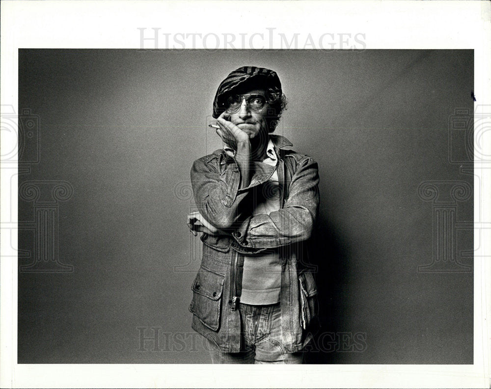 1977 Press Photo British Comedian Marty Feldman At Last The 1948 Show ABC TV - Historic Images
