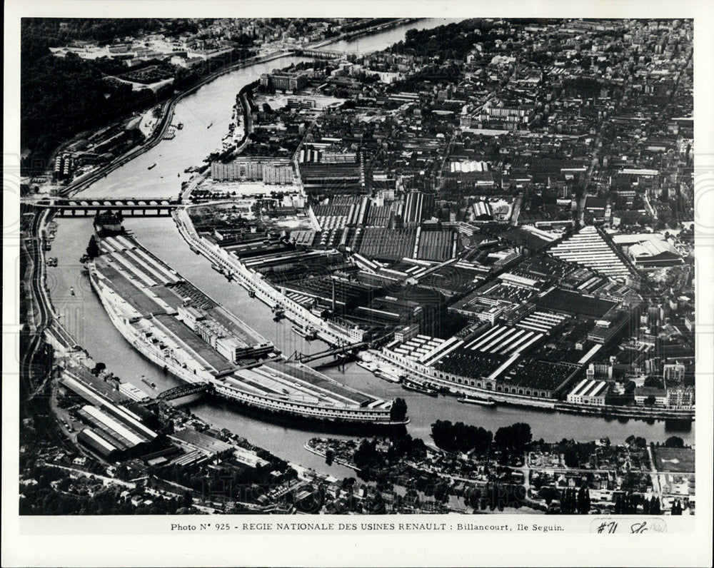 1965 Press Photo Renault Automobile Plant at Billancourt - Historic Images