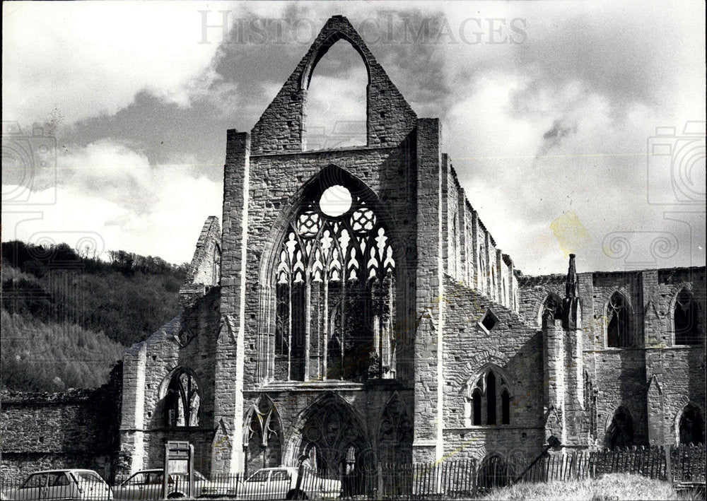 1981 Press Photo Ruin of Trinten Abbey Was Brought by Greed of King Henry VIII - Historic Images