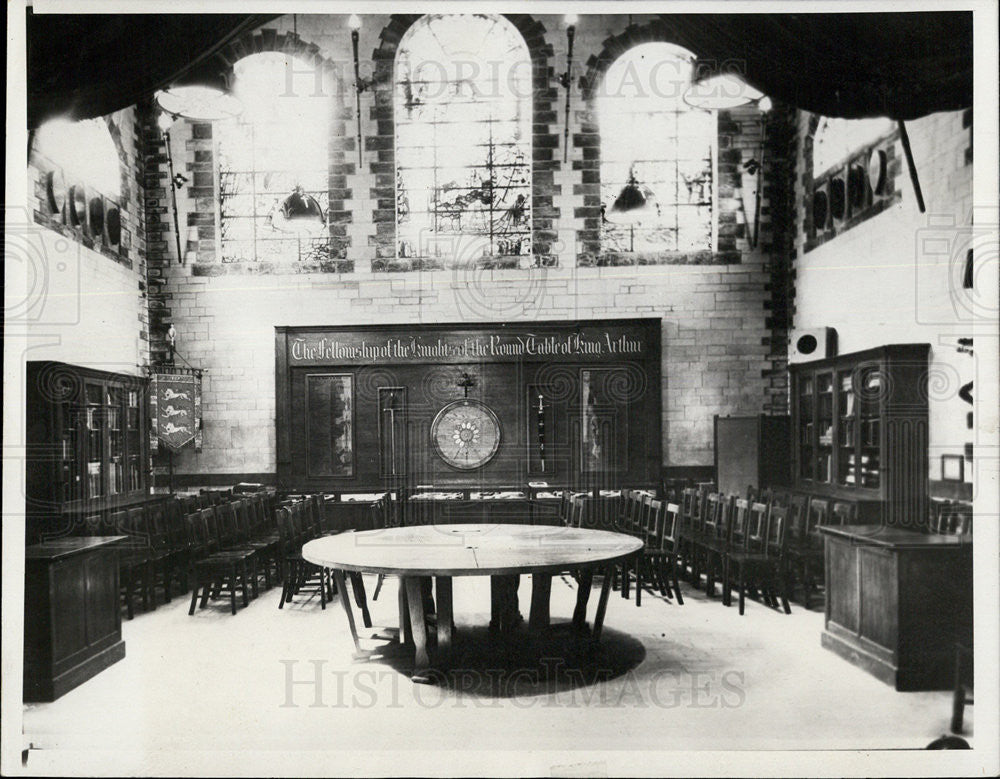 1933 Press Photo The Order Fellowship of the Knights of Round Table King Arthur - Historic Images