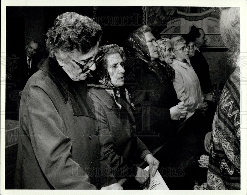 1986 Press Photo Victims of the Nuclear Disaster - Historic Images