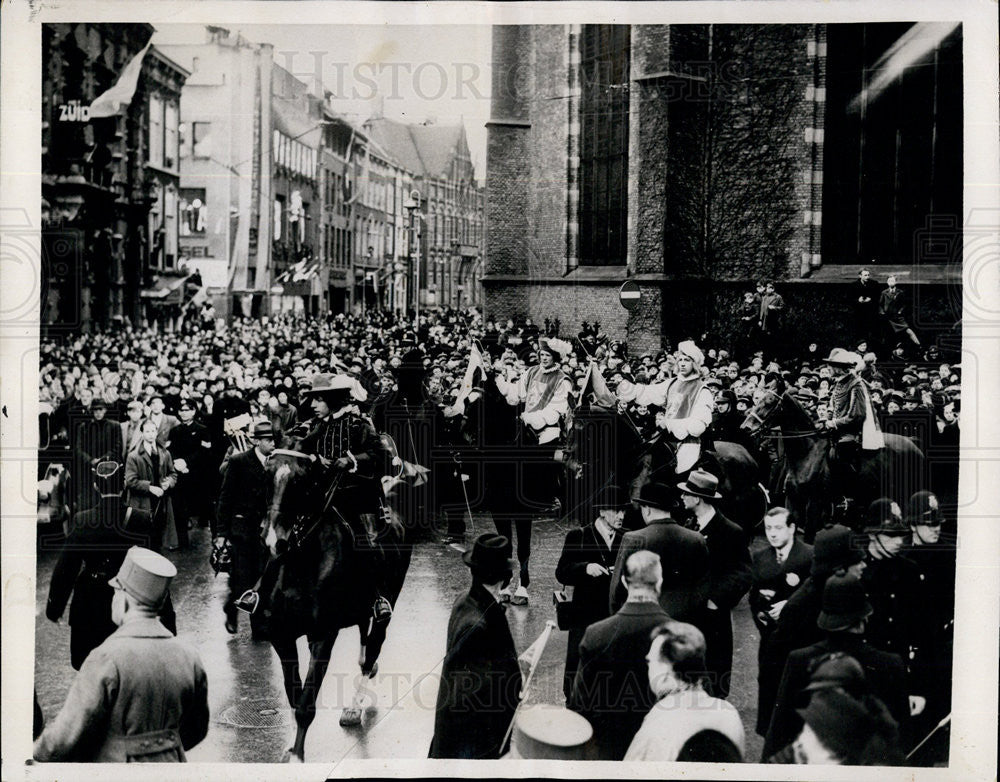 1936 Press Photo The Hague, Netherlands Princess Beatrix Orange Hassau - Historic Images