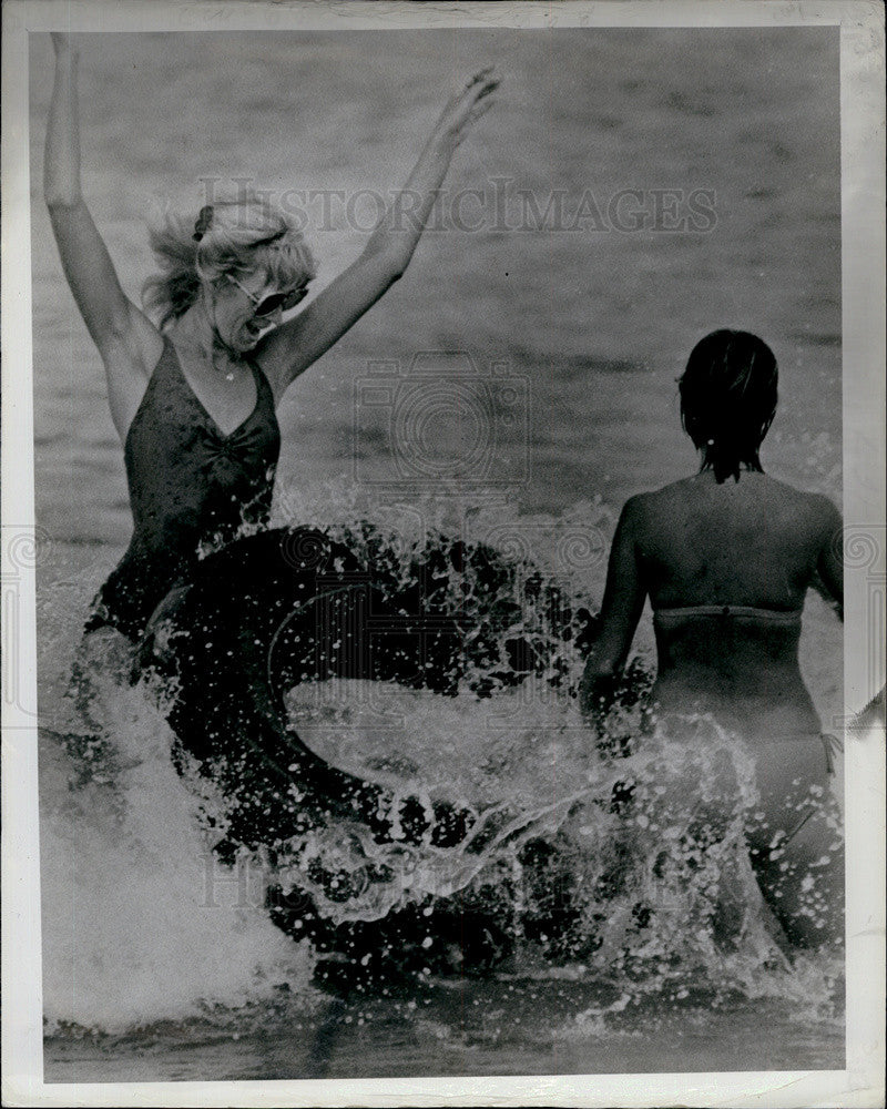 1979 Press Photo Bryan Rice Pinellas Student Day Off Cathy Rice Sharon Bishop - Historic Images