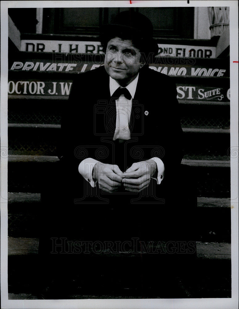 1974 Press Photo Cliff Robertson Actor Tree Grows Brooklyn Television Movie - Historic Images